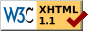 Validní XHTML 1.1